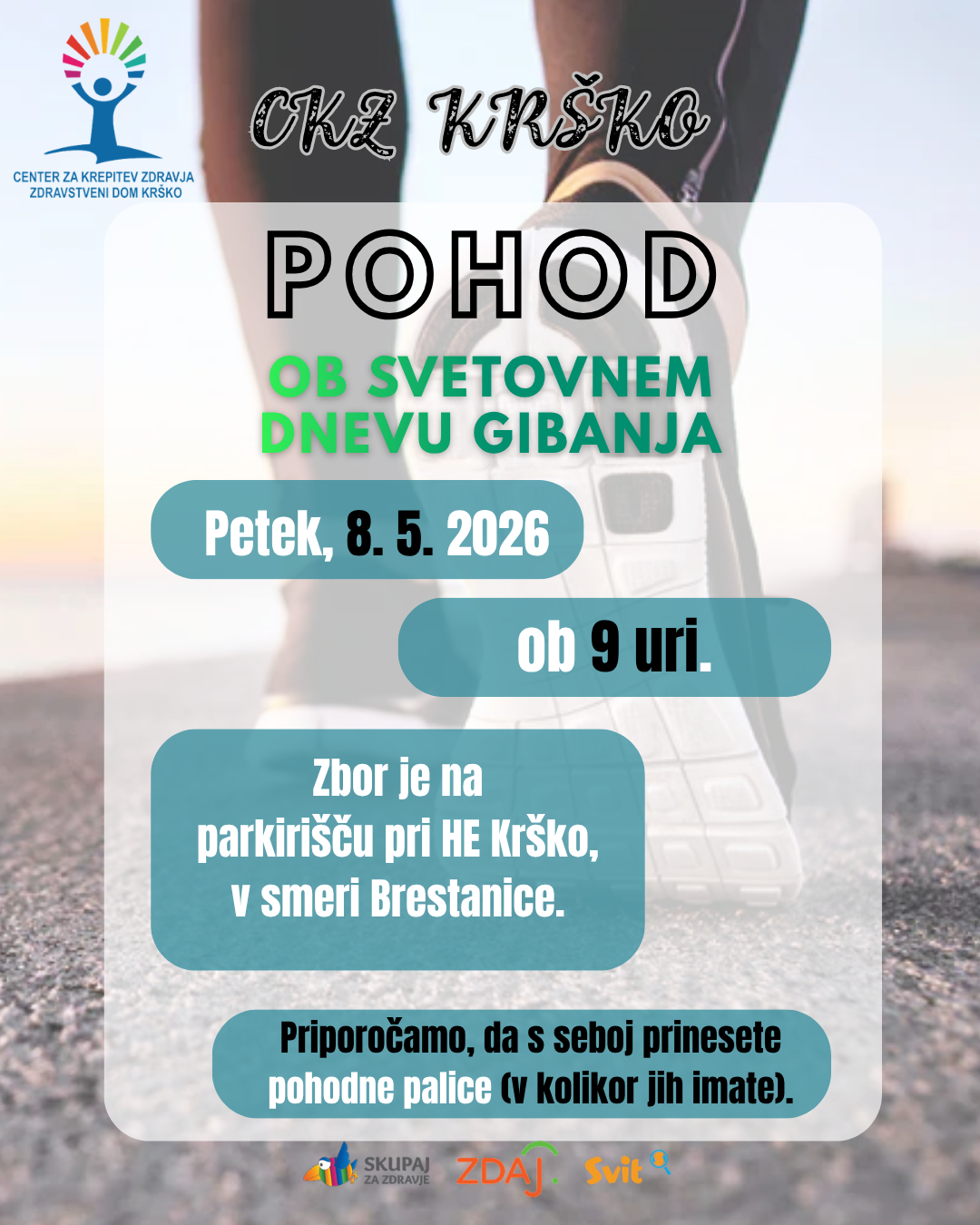 Pohod ob svetovnem dnevu gibanja 1
